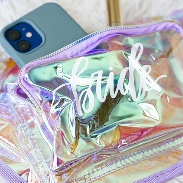 DIY Bachelorette Party Fanny Pack with Cricut