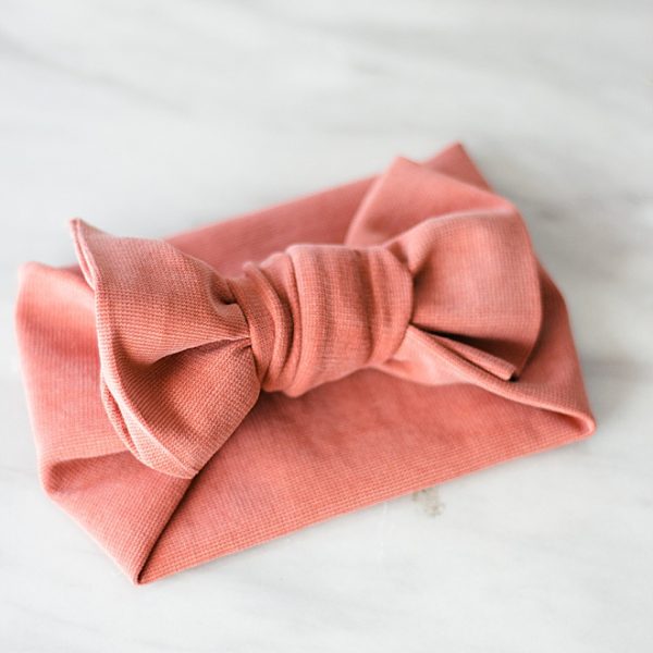 DIY No-Sew Baby Bow Head Wrap